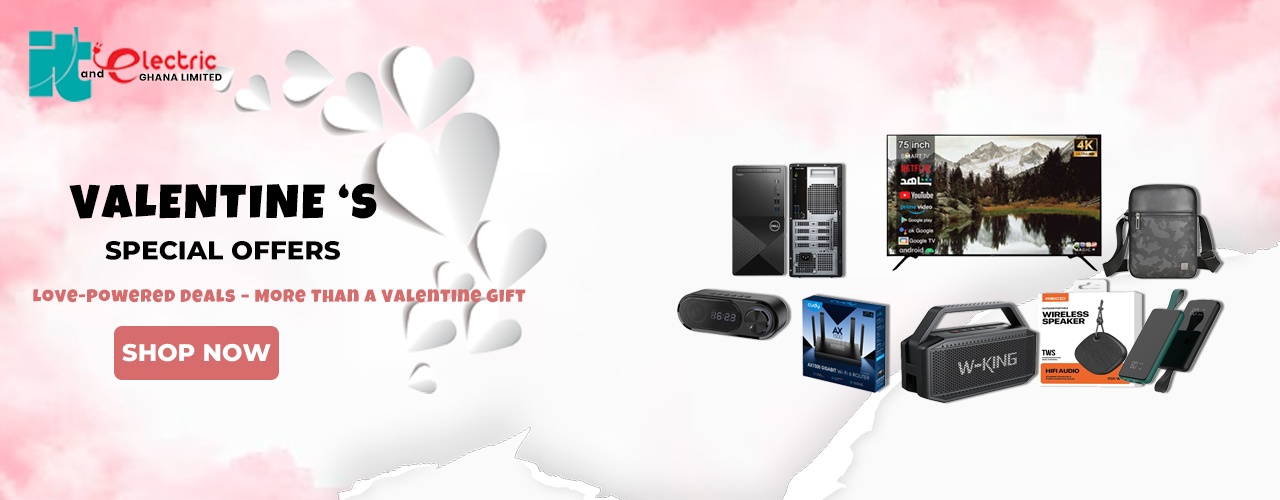 Love Powered Deals Valentine Promo - Special Discounts on Security and Electrical Products in Ghana